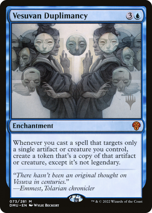 Vesuvan Duplimancy (PPDMU-073) - Dominaria United Promos Foil