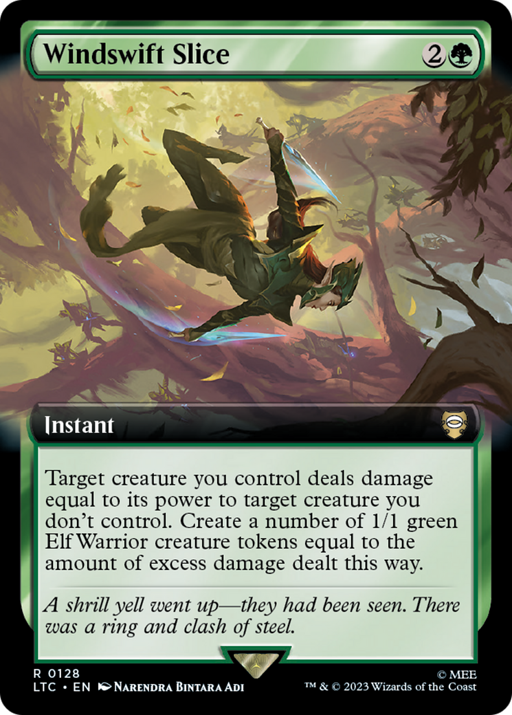 Windswift Slice (LTC-128) - Tales of Middle-earth Commander: (Extended Art) Foil