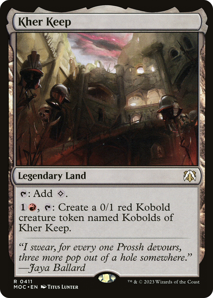 Kher Keep [March of the Machine Commander]