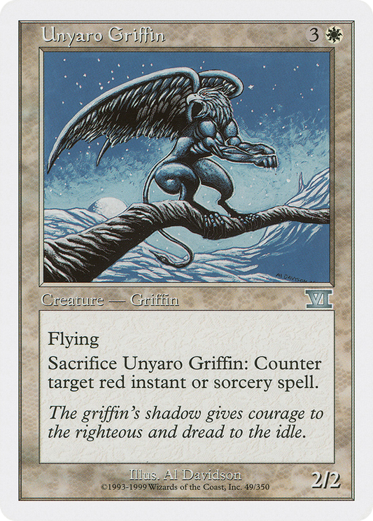 Unyaro Griffin [Classic Sixth Edition]
