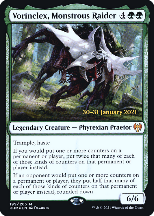 Vorinclex, Monstrous Raider  [Kaldheim Prerelease Promos]