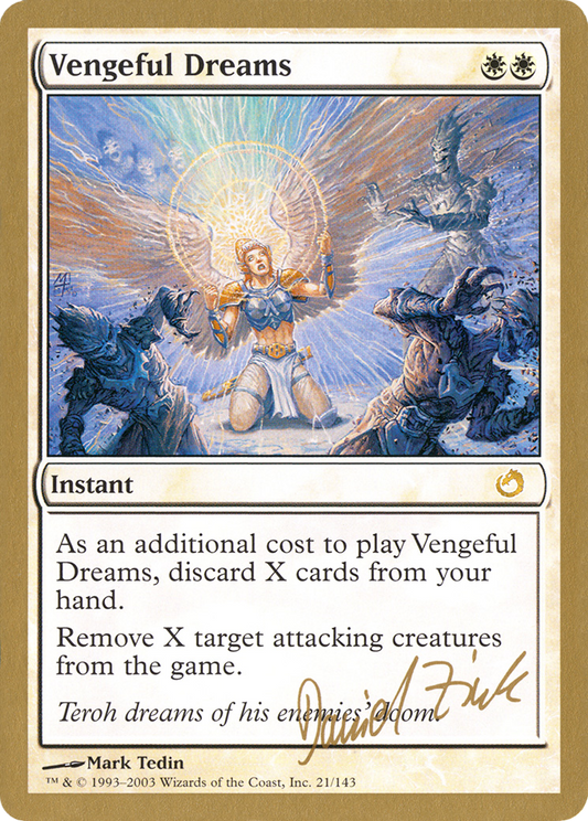Vengeful Dreams (Daniel Zink) [World Championship Decks 2003]