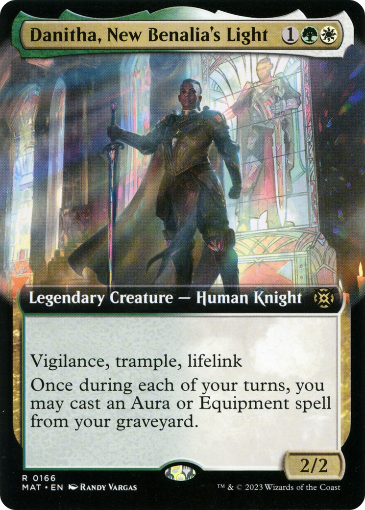 Danitha, New Benalia's Light (MAT-166) - March of the Machine: The Aftermath: (Extended Art) Foil