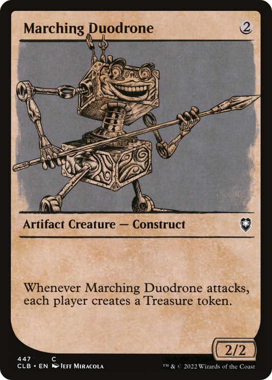 Marching Duodrone (Showcase) [Commander Legends: Battle for Baldur's Gate]