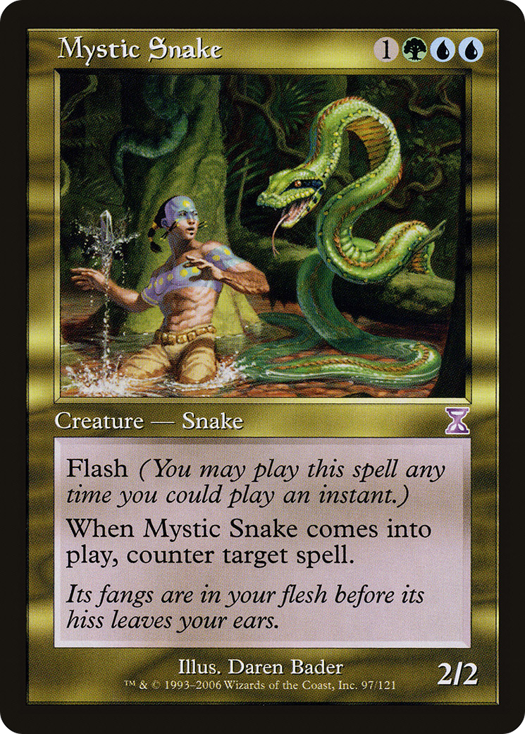 Mystic Snake (TSB-097) - Time Spiral Timeshifted
