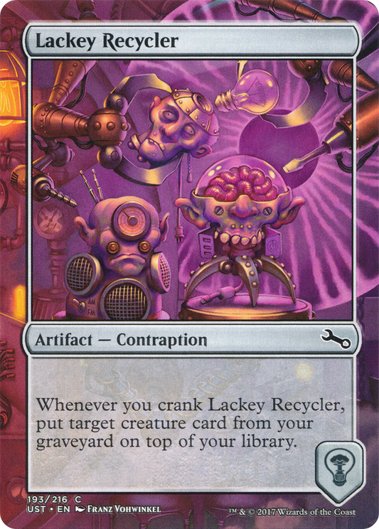 Lackey Recycler (UST-193) - Unstable (Borderless) Foil