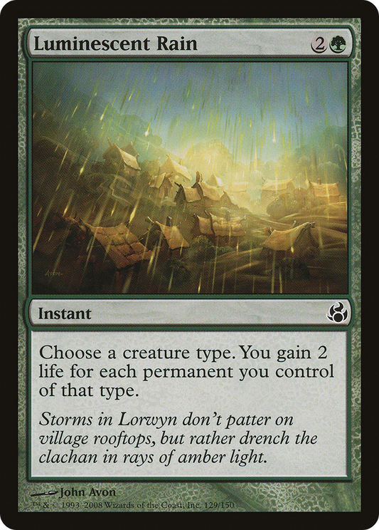 Luminescent Rain (MOR-129) - Morningtide