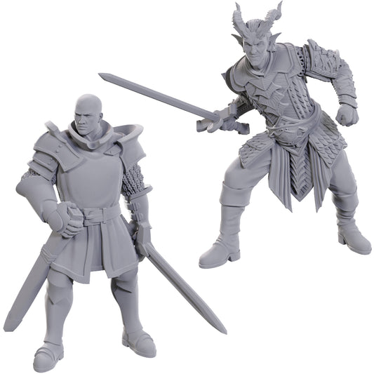 D&D Unpainted Minis - Baldur's Gate 3 - Ulder Ravengard & Zevlor (96370)