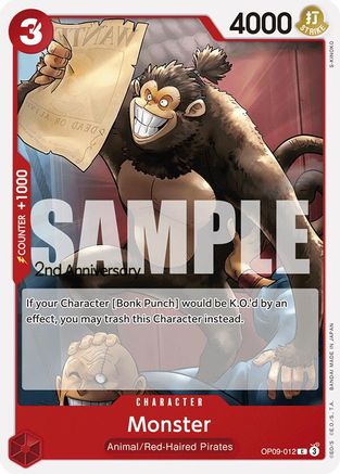 Monster [Emperors in the New World: 2nd Anniversary Tournament Cards]