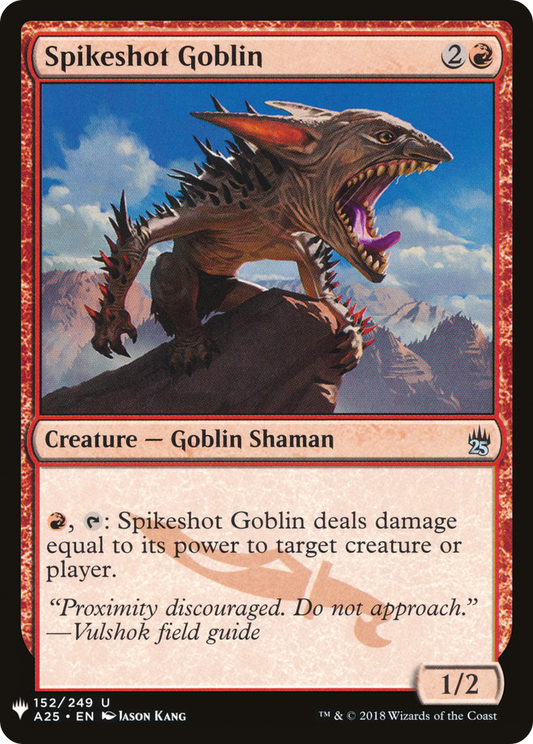 Spikeshot Goblin [Mystery Booster]
