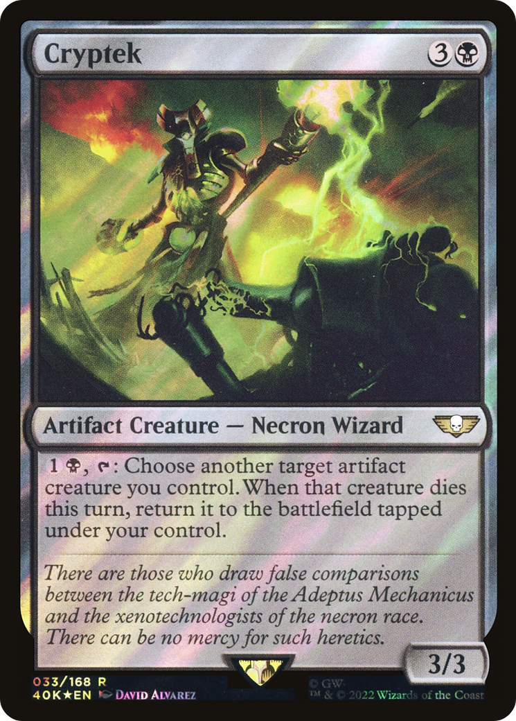 Cryptek (Surge Foil) [Universes Beyond: Warhammer 40,000]