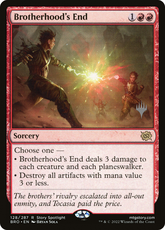 Brotherhood's End (Promo Pack) [The Brothers' War Promos]