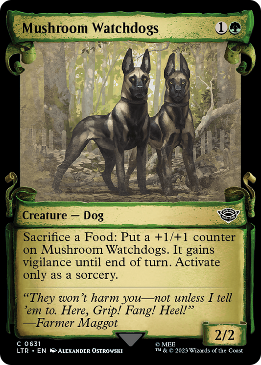 Mushroom Watchdogs (LTR-631) - The Lord of the Rings: Tales of Middle-earth: (Showcase) Foil