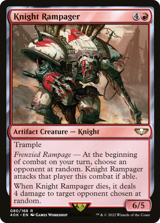 Knight Rampager [Universes Beyond: Warhammer 40,000]