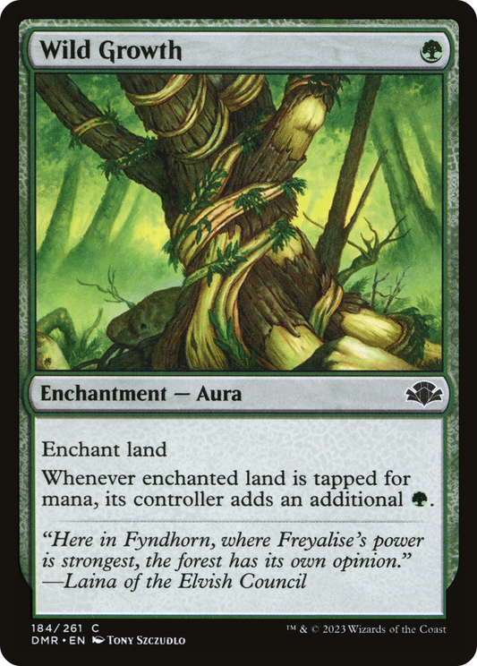 Wild Growth (DMR-184) - Dominaria Remastered