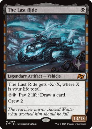 The Last Ride (PPDFT-094) - Promo Pack: Aetherdrift Foil