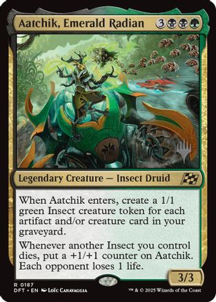 Aatchik, Emerald Radian (PPDFT-187) - Promo Pack: Aetherdrift