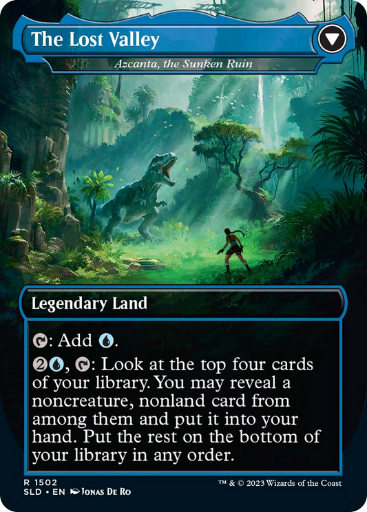 Search for Azcanta // Azcanta, the Sunken Ruin (SLD-1502) - Secret Lair Drop (Borderless) Foil