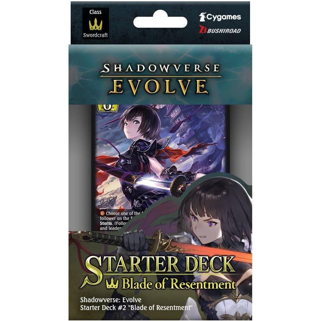 Shadowverse Evolve - Starter Deck: Blade of Resentment