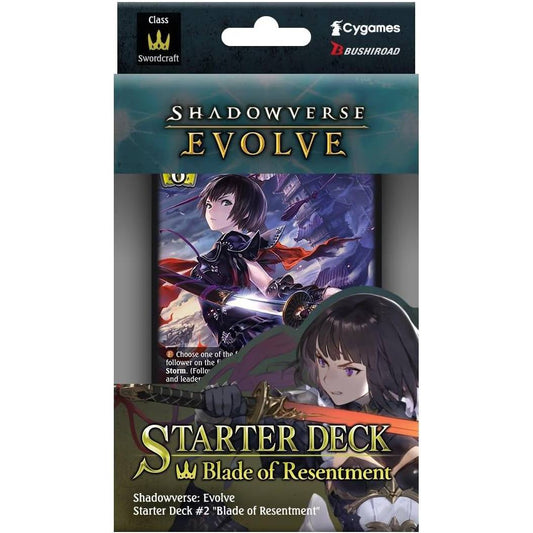 Shadowverse Evolve - Starter Deck: Blade of Resentment