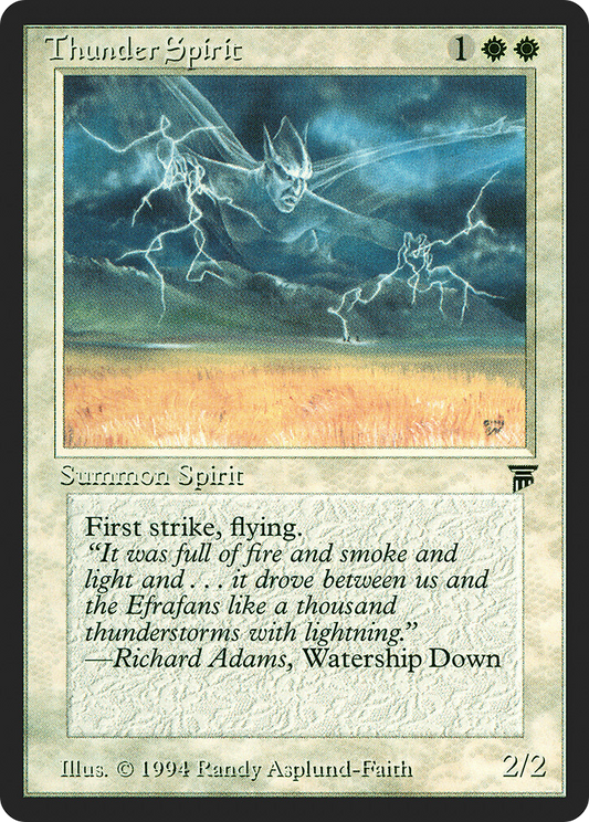 Thunder Spirit - Italian [Legends]