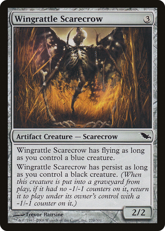 Wingrattle Scarecrow (SHM-270) - Shadowmoor Foil