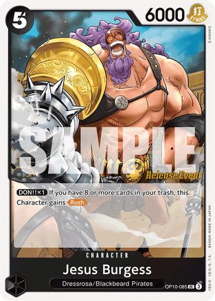 Jesus Burgess [Royal Blood Release Event Cards]