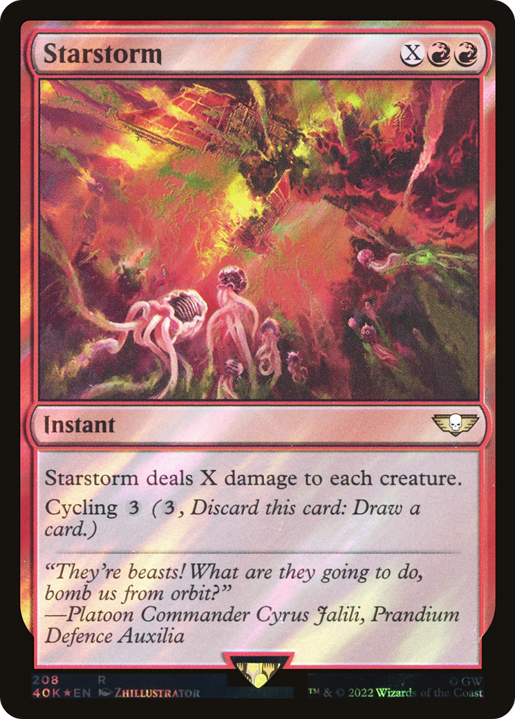 Starstorm (Surge Foil) [Universes Beyond: Warhammer 40,000]