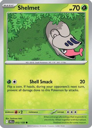 Shelmet (012/159) [Scarlet & Violet: Journey Together]
