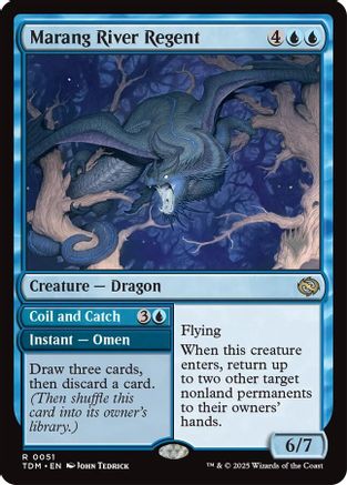 Marang River Regent (PPTDM-051) - Promo Pack: Tarkir: Dragonstorm Foil