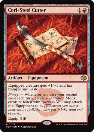 Cori-Steel Cutter (PPTDM-103) - Promo Pack: Tarkir: Dragonstorm