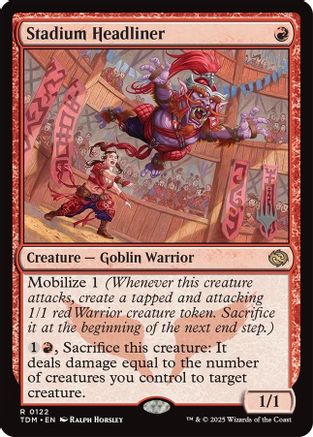 Stadium Headliner (PPTDM-122) - Promo Pack: Tarkir: Dragonstorm Foil