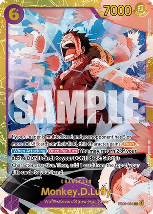 Monkey.D.Luffy [Extra Booster: Anime 25th Collection]