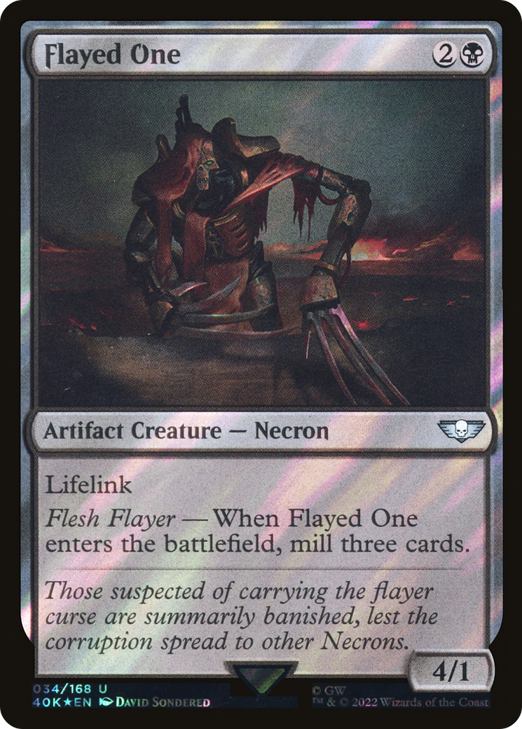 Flayed One (Surge Foil) [Universes Beyond: Warhammer 40,000]