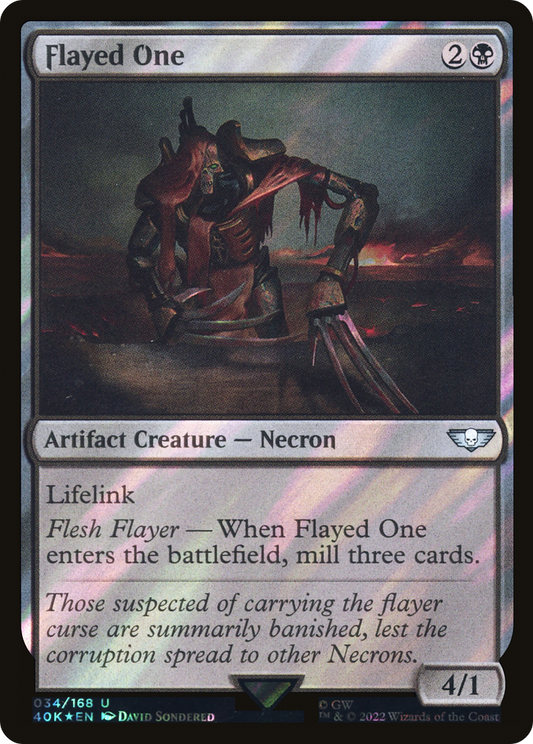 Flayed One (Surge Foil) [Universes Beyond: Warhammer 40,000]
