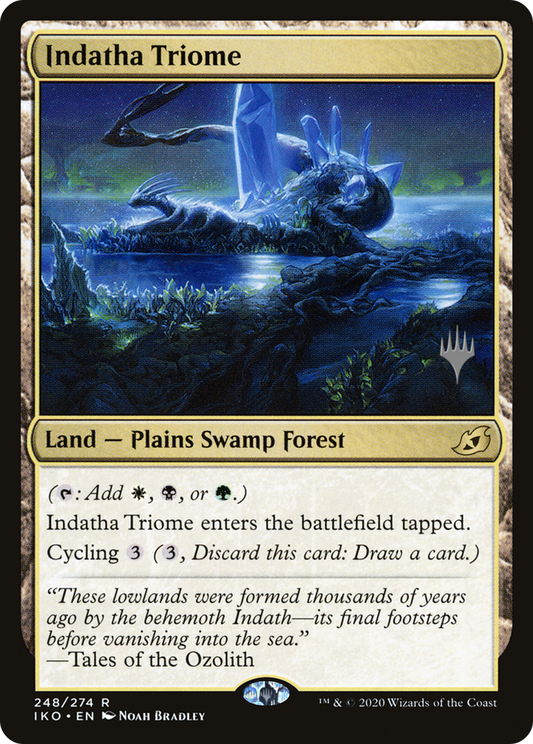 Indatha Triome (PPIKO-248) - Ikoria: Lair of Behemoths Promos Foil