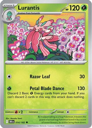 Lurantis (014/182) [Scarlet & Violet: Destined Rivals]