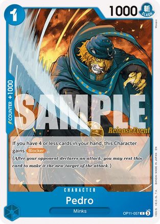 Pedro [A Fist of Divine Speed Release Event Cards]