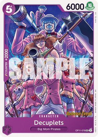 Decuplets [A Fist of Divine Speed Release Event Cards]