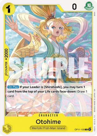 Otohime [A Fist of Divine Speed Release Event Cards]