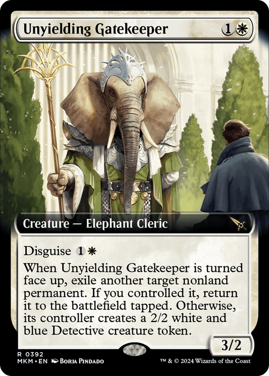 Unyielding Gatekeeper (MKM-392) - Murders at Karlov Manor: (Extended Art)