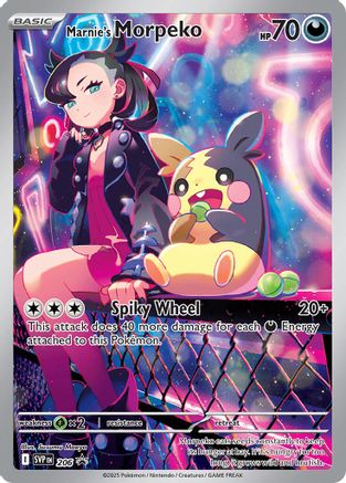 Marnie's Morpeko (206) [Scarlet & Violet: Black Star Promos]