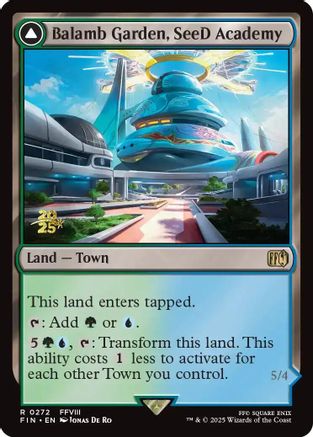 Balamb Garden, SeeD Academy (PRE-272) - Prerelease Cards Foil