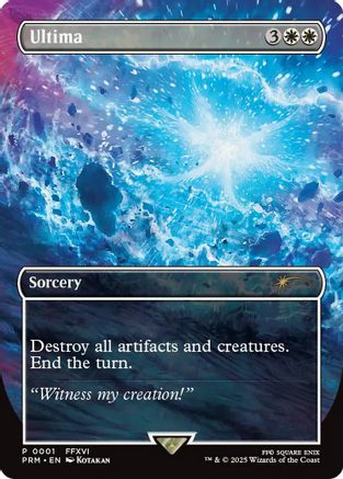 Ultima (SSP-001) - Standard Showdown Promos Foil