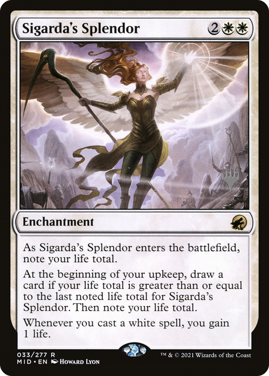 Sigarda's Splendor (Promo Pack) [Innistrad: Midnight Hunt Promos]