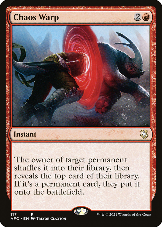 Chaos Warp [Dungeons & Dragons: Adventures in the Forgotten Realms Commander]