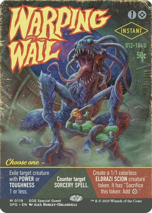 Warping Wail (Borderless) (SPG-119) - Special Guests Foil