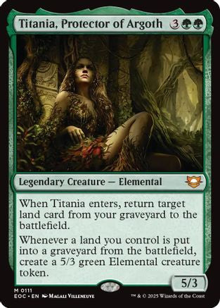 Titania, Protector of Argoth (EOC-111) - Commander: Edge of Eternities