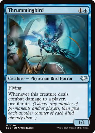 Thrummingbird (EOC-080) - Commander: Edge of Eternities