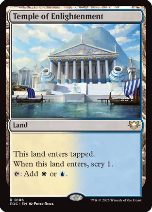 Temple of Enlightenment (EOC-186) - Commander: Edge of Eternities